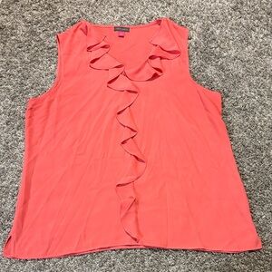 Vince Camuto Janey Ruffle Front Blouse
